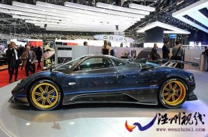 新款帕加尼Zonda130万欧元高价亮相日内瓦车展