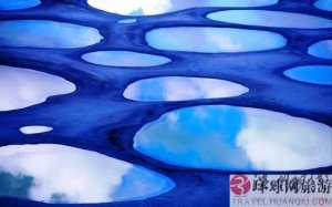 罕见绝美奇观：加拿大神秘斑点湖(组图)