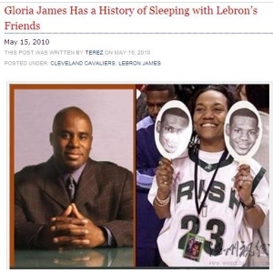 美媒再爆料:詹姆斯的母亲竟非首次与勒布朗身边人有