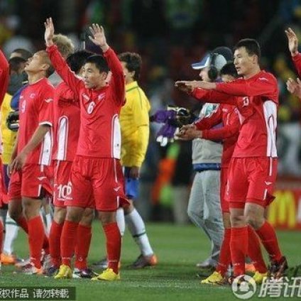 朝鲜队攻破巴西球门感动全世界 1年收入还不及巴西