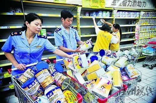 甘肃青海吉林再现三聚氰胺超标奶粉事件(图)