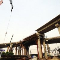 温州瓯江三桥匝道工程将确保在2011年春节前完工并交