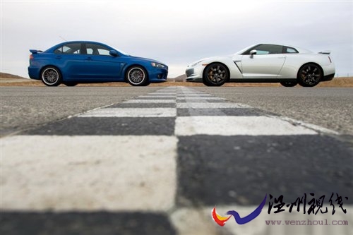 单圈定胜负 对比试驾三菱Evo/日产GT-R 汽车之家 单圈定胜负 对比试驾三菱Evo/日产GT-R 汽车之家