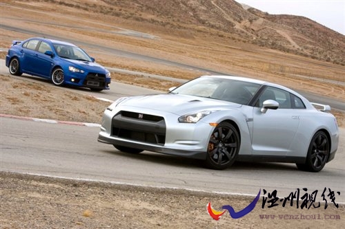 单圈定胜负 对比试驾三菱Evo/日产GT-R 汽车之家 单圈定胜负 对比试驾三菱Evo/日产GT-R 汽车之家