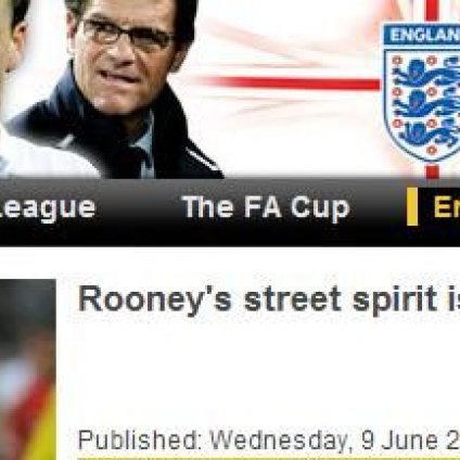 名宿赞鲁尼天生战斗欲 称其改善一点足以封王