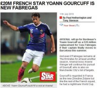 阿森纳欲收购古尔库夫 三家竞价最低2000万英镑