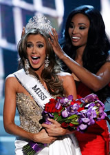 美国小姐选美大赛 Erin Brady获得美国小姐选美冠军
