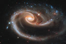 美国宇航局发布Arp 273星系图片 纪念哈勃望远镜升空