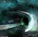黑洞吞噬恒星过程 天文学家近日首次抓拍到黑洞吞噬