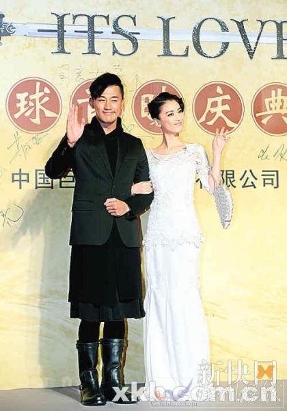 黄圣依被传怀孕,对象怀疑是刚刚合作《白蛇传说》的香港男星林峰