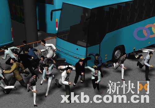 深圳大巴冲撞人群 深圳大巴冲撞人群