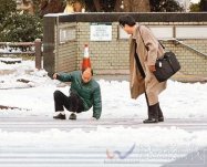 冷空气来袭 昨日本海沿岸可能出现大范围强降雪
