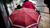 长沙飘起小雪 网友有点激动