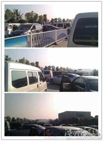 大雾侵袭江西 阴雨紧随其后