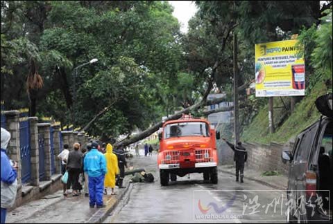 强热带气旋“乔凡娜”登陆马达加斯加 致3人死亡