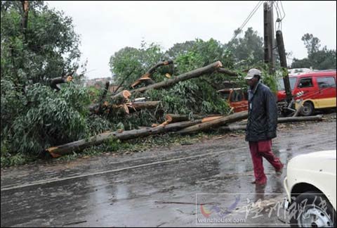 强热带气旋“乔凡娜”登陆马达加斯加 致3人死亡