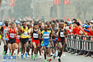 2012重庆国际马拉松 40个国家和地区选手齐聚重庆跑马