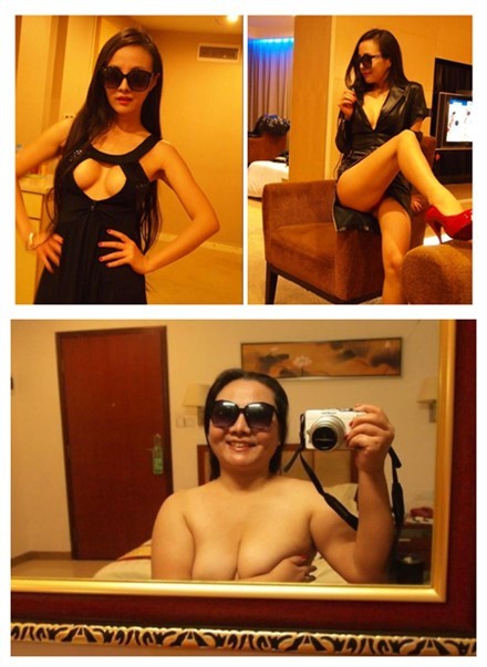 干露露母女再传卖萌玉照 齐裸上阵史上一奇 干露露秀奶成瘾