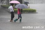 海南仍将持续降雨　海南发布了台风蓝色预警
