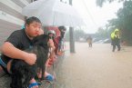 台湾强降雨引发洪涝 多县市紧急停班停课