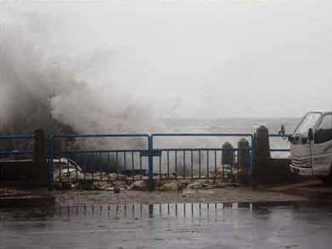 “达维”登陆山东 需防范强降雨