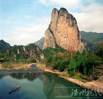 楠溪江石桅岩景区