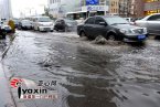 新疆乌鲁木齐天气真特别 9月22日下暴雨
