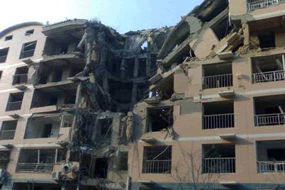 保定爆炸事故 10月6日河北保定市一居民小区发生爆炸