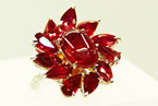 珍稀鸽血红宝石是红宝石中的极品 缅甸鸽血红宝石也