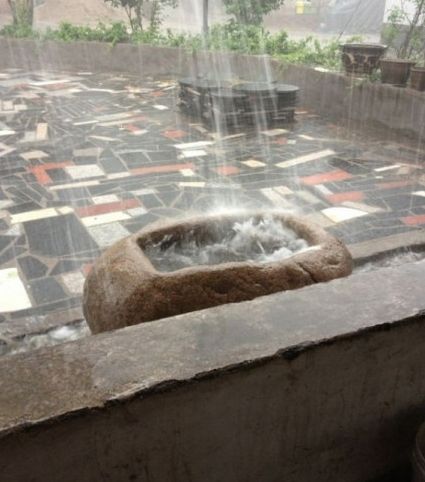 北京天黑,上午天黑是要下暴雨