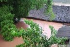 50年来最强暴雨袭击潼南 潼南部分乡镇被洪水淹没