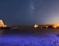 水哥洞头拍摄银河照片欣赏 温州水哥洞头夜景银河的