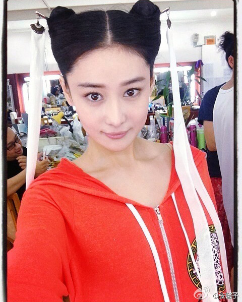 张馨予自曝李莫愁造型 张馨予自曝李莫愁造型