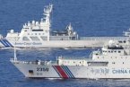 中国海警船巡航钓鱼岛 中日舰艇在钓鱼岛海域的较量