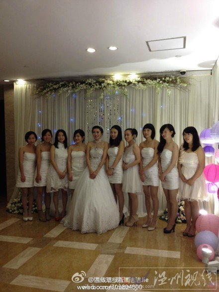 温州&ldquo;职业伴娘&rdquo;吃香