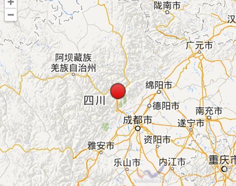 四川省阿坝州汶川县地震