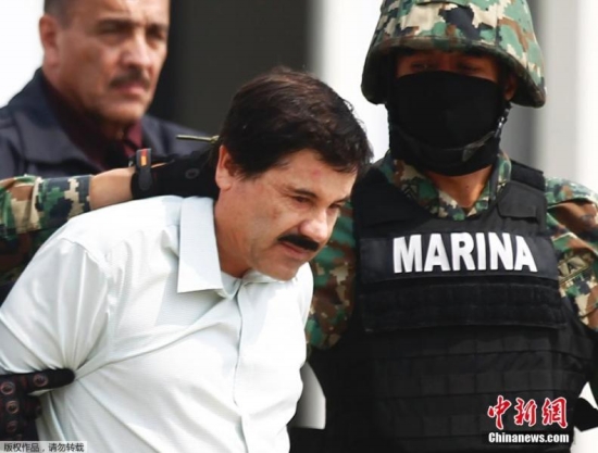 墨西哥最大毒枭古兹曼落网