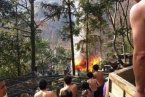 温泉锅炉爆炸 浙江宁海一温泉锅炉发生爆炸后起火