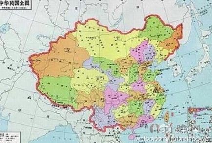 1735年中国地图