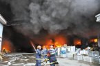 宁波姜山大火 2014年4月21日姜山电器厂火灾3人受伤