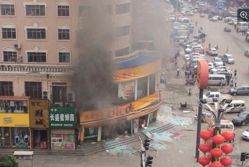 黑龙江爆炸案 快餐店爆炸造成2名警察受伤