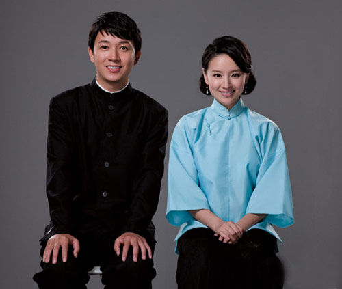 董洁潘粤明结婚照