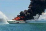 三亚游艇失火 7月29日三亚一艘豪华游艇上发生火灾