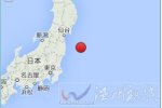 日本地震了 日本本州东海岸附近海域发生6.9级地震