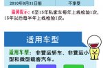 私家车免检 9月1日全国私家车6年免检