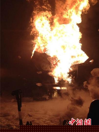温州化工市场爆炸 2014年12月1日温州牛山化工市场发
