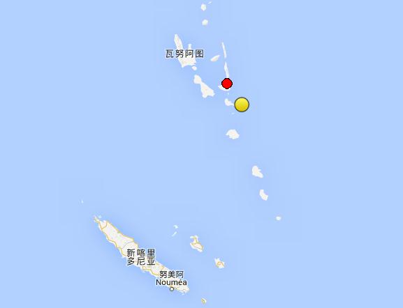 瓦努阿图地震最新消息