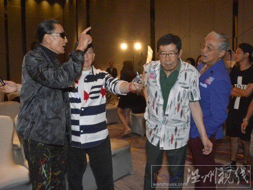 谢贤发火掌掴曾江 因被耍不开心