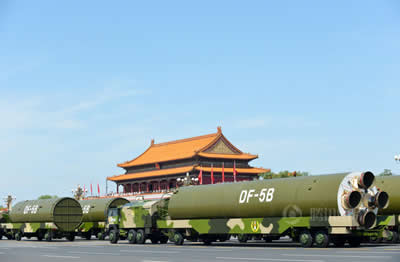 东风-5B洲际弹道导弹真容 2015阅兵东风5B洲际战略导弹
