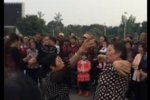 大妈斗舞视频 温州大妈广场斗舞